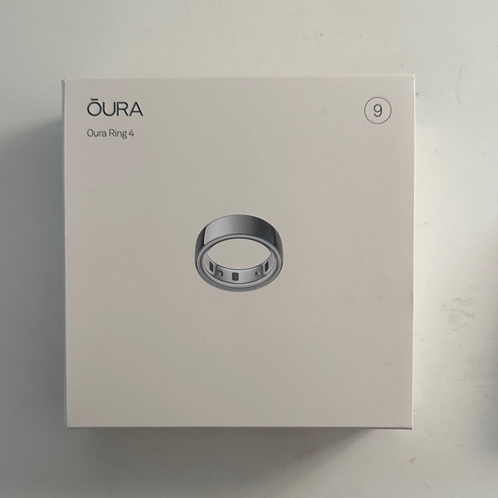 Oura Ring 4 in Silver by Oura